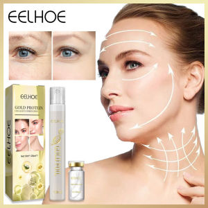 Eelhoe Protein Lifting Line Kit Face Absorbable Wrinkle Firm Soluble Protein Thread Face Lift Plump Silk Fibroin Line Carving Anti-aging Essence Fade Fine Lines Smooth Firming Moisturizing Serum No Needle Facial Filler Collagen Anti Wrinkle Essence
