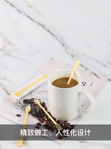 500pcs Disposable Cafe/Restaurant Coffee and Tea Stirrer Spoon/Tea Stirrers/Micro Powder Extractor Plastic Spoons