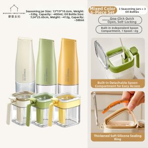 MODERN SWEETHOME | Kitchen Use Seasoning Bottle Set