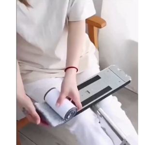 Cleaning MopStainless Steel Long Handle Big Flat Mops with MicrofiberMultifunctional Household Cleaning Tool for Wet and Dry-MOP07