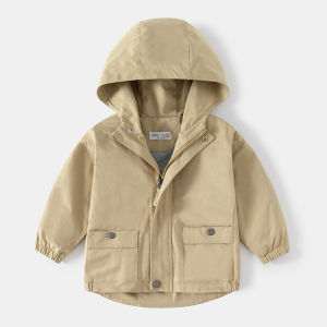 Spring Fall Kids Windproof Hoodie