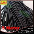 Elastic String 3mm 5 meter/Karet Elastic 3mm/ 5 meter. 
