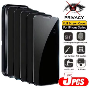 1-5PCS Fingerprint Unlock Privacy Screen Protector Tempered Glass For Samsung S26 Ultra S25 S24 S23 S22 FE Plus S26+ Glass Film