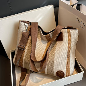 Large Capacity Casual Commuter Tote Bag Womens Shoulder Crossbody Bag for Class And Work Single Strap Korean Style Soft Bag