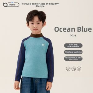 batubatu | Fleece Thick High Neck Windproof T-shirt