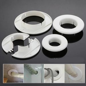 46-110Cm ABS Penutup Lubang Dinding Pipa AC Ducting DIY Bulat Penutup Lubang Angin AC Dempul Tembok Dinding Sealant - Lazada