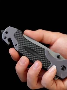 มีดพับอเนกประสงค์ มีดพับผลไม้ ตัดเชือก ทุบกระจก ใบมีดคมกรีบ แข็งแรงทนทาน พกพาสะดวก ราคาโรงงาน