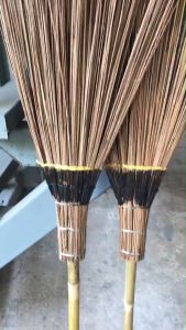 ไม้กวาดทางมะพร้าว ด้ามยาว เส้นหนา