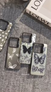 CASE MOTIF KUPU-KUPU BUTTERFLY WINGS CASING HP FOR VIVO Y04 Y19S Y29 Y29S iQOO Z9 Z9X 5G X100 5G - BCC