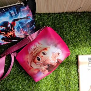 BEG RAYA BUDAK KID RAYA BEG Bag Purse Handbags Shoulder Strap Silicone Rainbow Kawaii Messenger Bag Girl Children Push Bubble Toy Gift BEG RAYA BUDAK PEREMPUAN KID SLING BAG