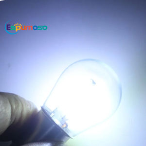 4Pcs P21W LED Bulb Car Signal Lamp 1156 BA15S 1157 BAY15D COB Filament Auto Brake Light Reverse Bulb Turning Light DC12V