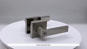 [✅SG Ready Stock] Door Lock Set Home Door Button Tubular Lever Door Lock Room Door Button/L handle