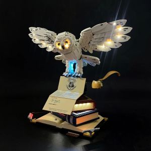 LED Light Compatible For Hedwig 76391 Building Blocks Remote Control Lamp (Not Include Building Blocks) Christmas Birthday Gift