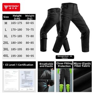 MOTOWOLF | All-Season Lightweight Breathable Anti-Fall Motorcycle Pants