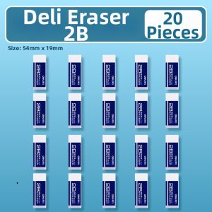 deli | Clean Residue-free Student Safe Eraser 4B