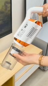 (VACUUM CLEANER) Máy Hút Bụi Cầm Tay Đa Năng Tặng Kèm Đầu Hút Nối Dài Lực Hút Cực Mạnh - Máy Hút Bụi Sạc Không Dây Tiện Lợi