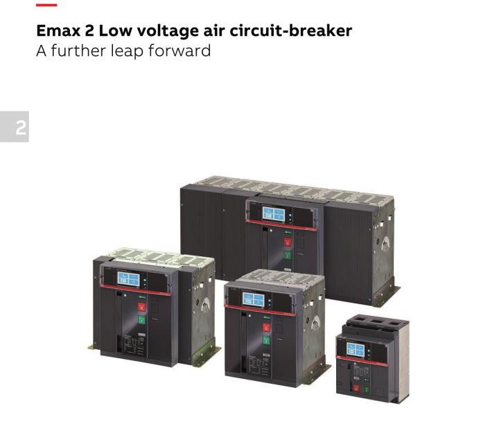 ABB Emax 2 Air Circuit Breaker (ACB) E2.2N 1250 Ekip Touch LI 3p F HR ...