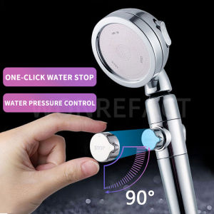 Skin Care High-Pressure Purified Water 3-Mode Shower Head Replaceable PP Cotton Filter Element Spray Shower Head