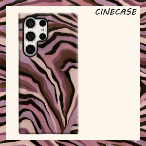 Pink Purple Zebra For Samsung Galaxy S26 S25 S24 A56 A36 Dual Layer Luxury Fashion Full Lens Protective Case