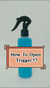 [10 PCS] Botol PET 500ml 24mm Bening tebal 33gr Tutup Spray Trigger Bebek