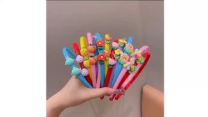✅100% Original Mixx Korean Version of Childrens Hair Band Jewelry Princess Tiara Bow Headband