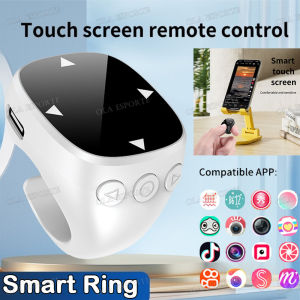 Bluetooth Touch Screen Remote Control PPT Short Video E-book Turn The Page Remote Controller Camera Control For Android IOS R12