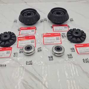 KARET SUPORT SHOCK + TATAKAN DAN BEARING SHOCK BRIOS MOBILIO FREED JAZZ RS HRV BRV 1SET 6PCS