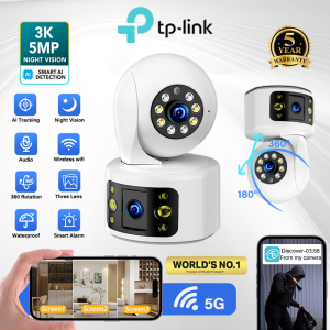 TP-Link IP-M201 Security Camera WiFi CCTV 1080P Video Night Vision Two-Way Voice Phone View AI Tracking 360° Pan/Tilt
