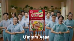 Hạt nêm Aji-ngon xương thịt heo bịch 900g mang lại hương vị thơm ngon tự nhiên cho món ăn của gia đình Việt