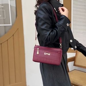 1718 ( READY STOCK ) PU SLING BAG EU FASHION HOUSE