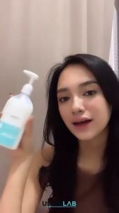 Uskinlab Official Body Wash Sabun Cair Moisture Brightening Collagen Mencerahkan Sekaligus Melembabkan Kulit BPOM