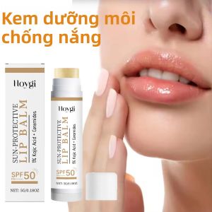 Son Dưỡng Môi Chống Nắng SPF50+ Dưỡng Ẩm Với Axit Koji Và Ceramide Nuôi Dưỡng Nếp Nhăn Môi Làm Mềm Và Làm Sáng Môi