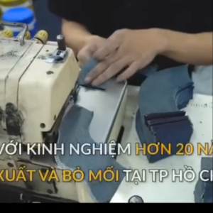 Áo khoác Jeans nam mẫu In chữ 2 màu vải Denim dày mềm mại phù hợp cả đi nắng & lạnh AJ017