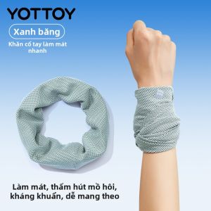 YOTTOY | Dây Đeo Cổ Tay Hút Mồ Hôi Làm Mát Chống Ẩm Nhanh