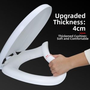 Besee | Foam Soft Silicone Waterproof Thick Toilet Seat Cushion
