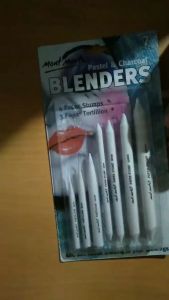 Bộ 7 bút di chì bằng giấy Mont Marte Pastel & Charcoal Blenders