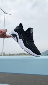 【With BOX】VYBE New mens Black Casual Breathable Sports for Man Shoes Rubber School Student Running Sneakers Lightweight Sneakers Summer