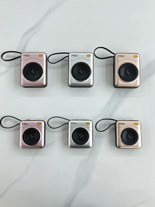 【China CCC】Bluem พาวเวอร์แบงค์ความจุ 20000mAh พร้อมชาร์จเร็ว 66W สายชาร์จในตัว Lightning + Type-C พาวเวอร์แบงค์ขนาดเล็กพร้อมสายคล้องและมีไฟแสดงสถานะแบตเตอรี่ พาวเวอร์แบงค์แบบพกพา