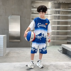 (18-52kg) Bộ đồ đồ bộ bé trai ba lỗ mẫu HAS từ 5-16 tuổi. Quần áo trẻ em mùa hè cộc tay ngắn tay cho bé thời trang phong cách năng động. Bảng size ở ảnh cuối