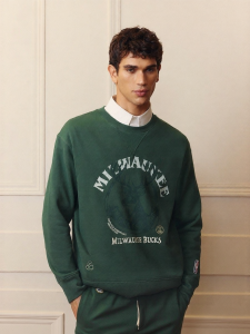 Jack Jones | Autumn NBA Collab Full Cotton Loose Round Neck Sweatshirt