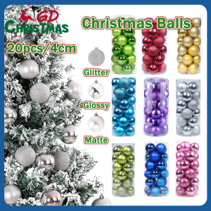 GD Christmas 4cm Christmas Balls Christmas Tree Decorations Xmas Christmas Year Gift