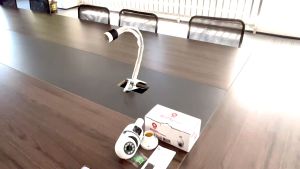 V380 PRO Dual CCTV IP Security Camera V380 PRO Cctv camera for house 4K 2.4/5G 360 ° wireless connect phone Outdoor Waterproof WiFi CCTV Color Night Vision Spot Light + Infra-Red Alarm warning HD 1080P CCTV Security Cameras