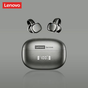 Lenovo | Lenovo RS119 Pro Ear Clip Earphones Open Ear Wireless Headphones Bluetooth 6.0 Clip On Sports Earbuds LED Digital Power Display
