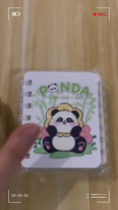 NFS A7 Cartoon Coil Notepad Flip Cute Spiral Notebook Ins Style Aesthetic School Supplies Planner mini notebook small notebook pocket