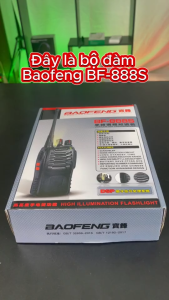 Bộ đàm BAOFENG BF-888S tặng kèm tai nghe khoảng cách đàm thoại từ 3km-5km 16 kênh sạc pin nhỏ gọn tiện lợi Bảo hành 12 tháng