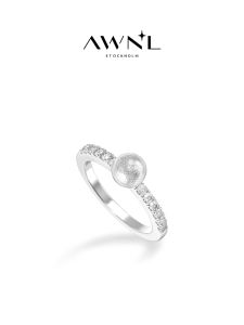 Meteor Shower Moon Design Elegant Ring