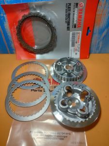 paket plat gesek kopling mx 2007 manual plus rumah kampas kopling+kampas kopling jupiter mx old