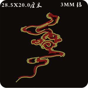 เครื่องประดับ DIY สำหรับเสื้อผ้า ลายมังกร ยูนิฟอร์มไทเกอร์ ลายดอกไม้ เครื่องประดับรูปดวงจันทร์ อุปกรณ์งานฝีมือ