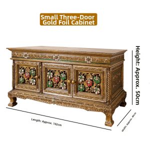 TAIMUJIA | Southeast Asian Style Retro Solid Wood Decor Cabinet