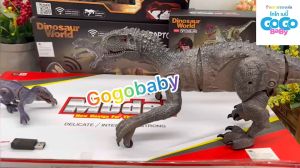 ของเล่นเด็ก ไดโนเสาร์บังคับรีโมทคอนโทล ไดโนเสาร์ ไดโนเสาร์ตัวใหญ่ ไดโนเสาร์เสมือนจริง ไดโนเสาร์เดินได้ no.37002A